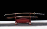Hand Forged Japanese Samurai Katana Golden Bamboo Damascus Steel Full Tang - Tophatter Daily Deals