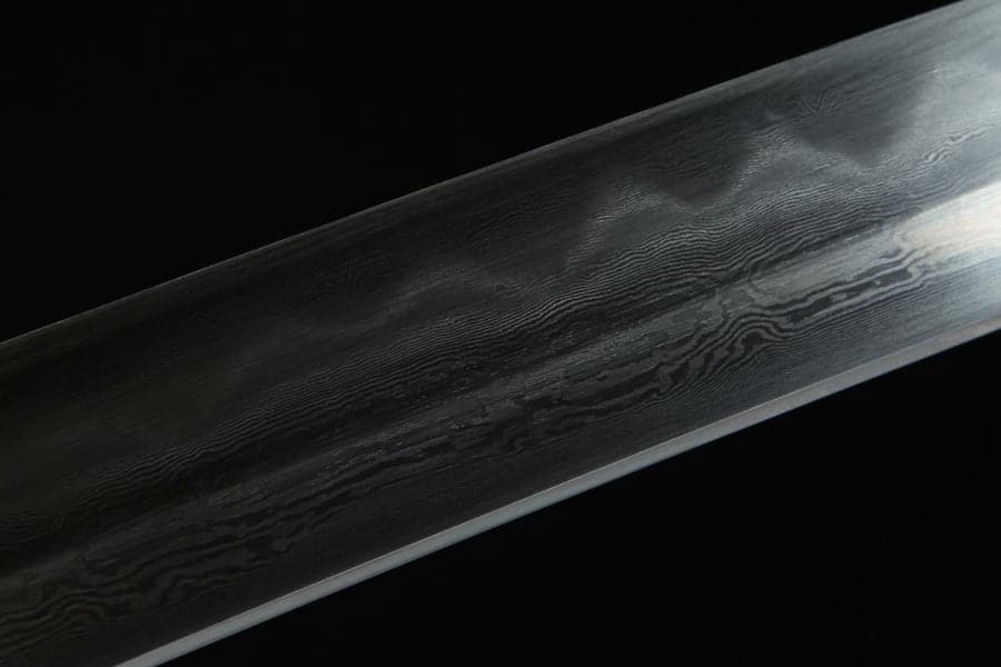 Hand Forged Japanese Samurai Katana Green Dragon Blade Plate Pattern Steel Blue - Tophatter Daily Deals