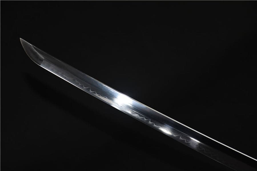 Hand Forged Japanese Samurai Katana Heavenly Maiden Scattered Flowers T10 Carbon steel Ancient Forging - Tophatter Daily Deals