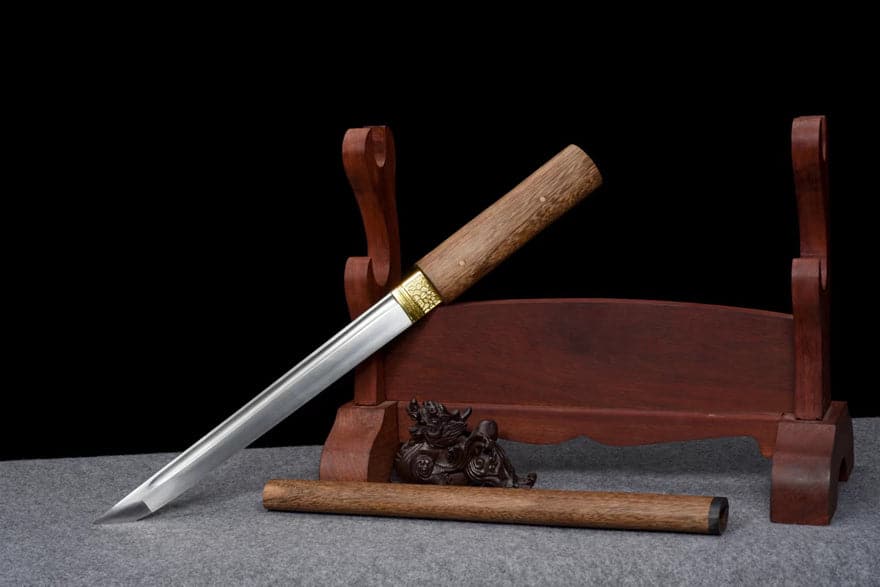 Hand Forged Japanese Samurai Katana 居合 High Manganese Steel - Tophatter Daily Deals