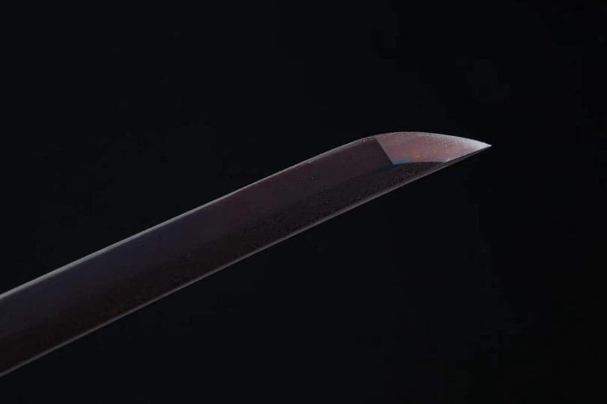 Hand Forged Japanese Samurai Katana Ichiro Sugimoto Damascus Steel Purple Blade - Tophatter Daily Deals