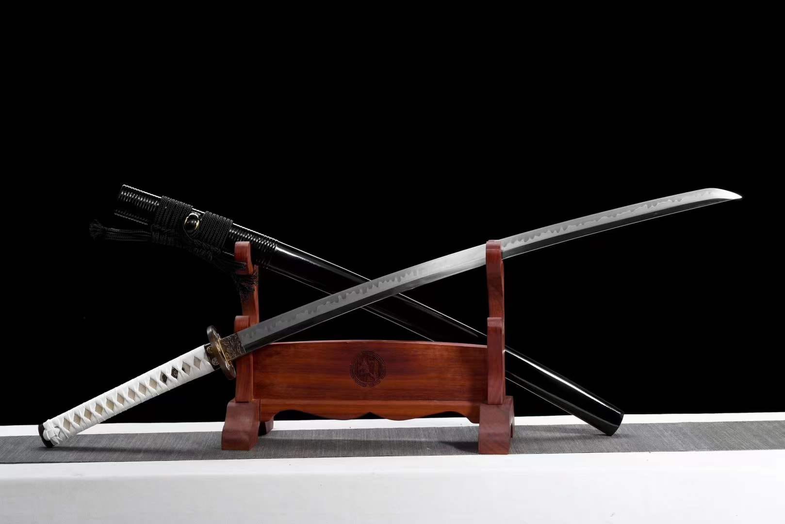 Hand Forged Japanese Samurai Katana 德川家康 Japanese-style makeup research - Tophatter Daily Deals