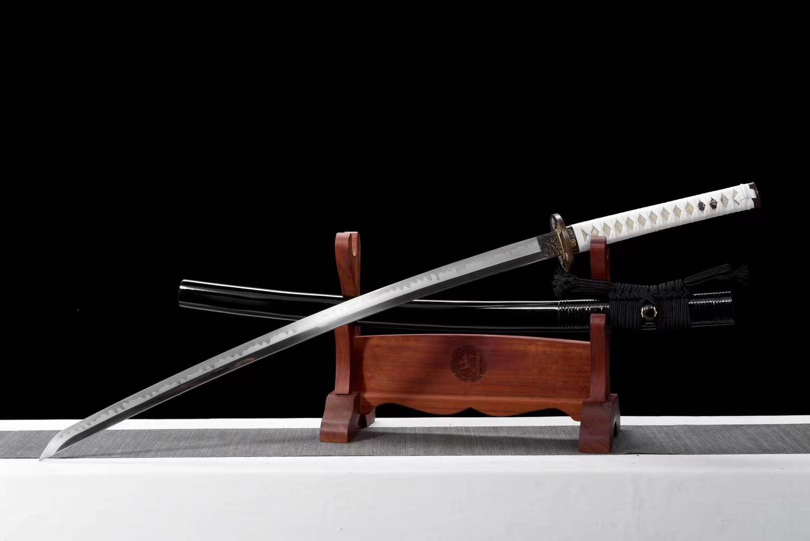 Hand Forged Japanese Samurai Katana 德川家康 Japanese-style makeup research - Tophatter Daily Deals