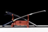 Hand Forged Japanese Samurai Katana Kṣitigarbha Bodhisattva T10 Carbon steel Mirror grinding - Tophatter Daily Deals
