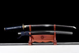 Hand Forged Japanese Samurai Katana Kṣitigarbha Bodhisattva T10 Carbon steel Mirror grinding - Tophatter Daily Deals
