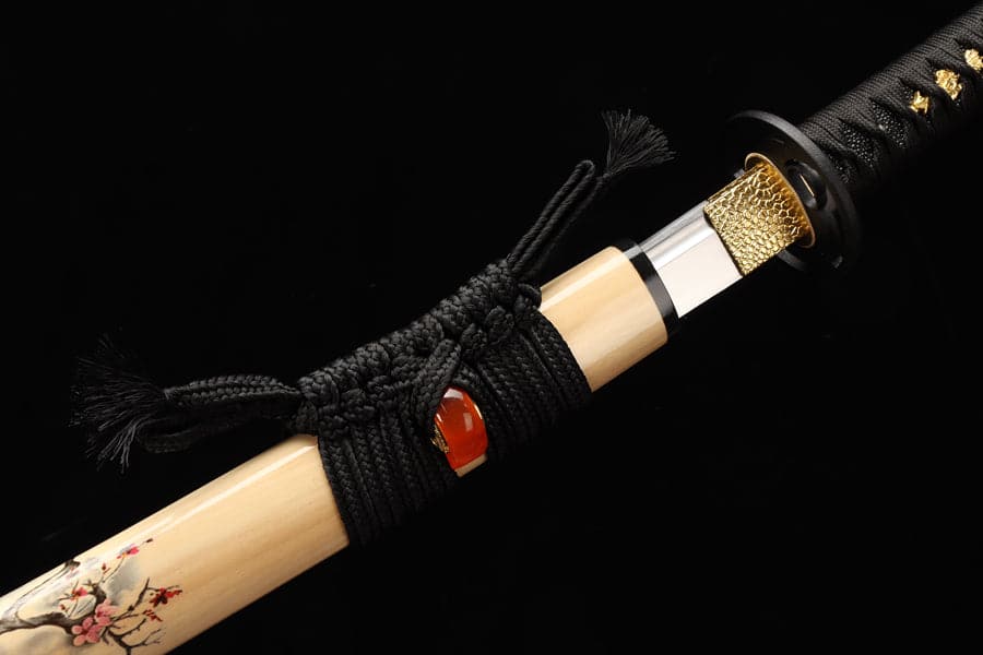 Hand Forged Japanese Samurai Katana Monsters Sword 9260 Spring Steel Full Tang - Tophatter Daily Deals