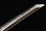 Hand Forged Japanese Samurai Katana Night Hidden T10 Carbon steel Turns the soil to burn blade - Tophatter Daily Deals