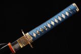 Hand Forged Japanese Samurai Katana Night Hidden T10 Carbon steel Turns the soil to burn blade - Tophatter Daily Deals