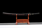Hand Forged Japanese Samurai Katana Pan Dragon Knight T10 Carbon steel Turns the soil to burn blade - Tophatter Daily Deals