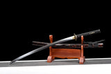 Hand Forged Japanese Samurai Katana Pan Dragon Knight T10 Carbon steel Turns the soil to burn blade - Tophatter Daily Deals