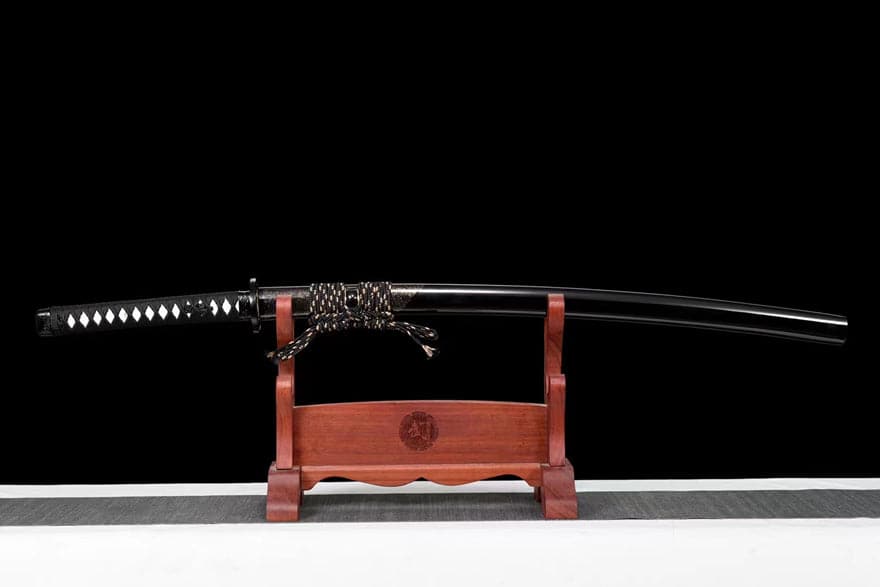 Hand Forged Japanese Samurai Katana Phantom Feather T10 Carbon steel Mirror grinding - Tophatter Daily Deals
