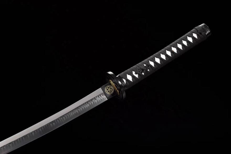 Hand Forged Japanese Samurai Katana Phantom Feather T10 Carbon steel Mirror grinding - Tophatter Daily Deals