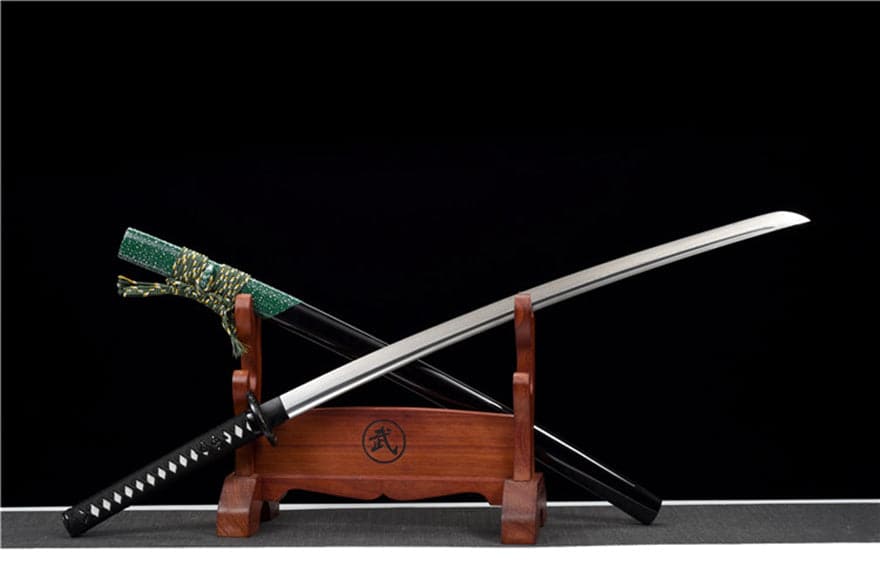 Hand Forged Japanese Samurai Katana Phantom Pattern Steel Full Tang - Tophatter Daily Deals