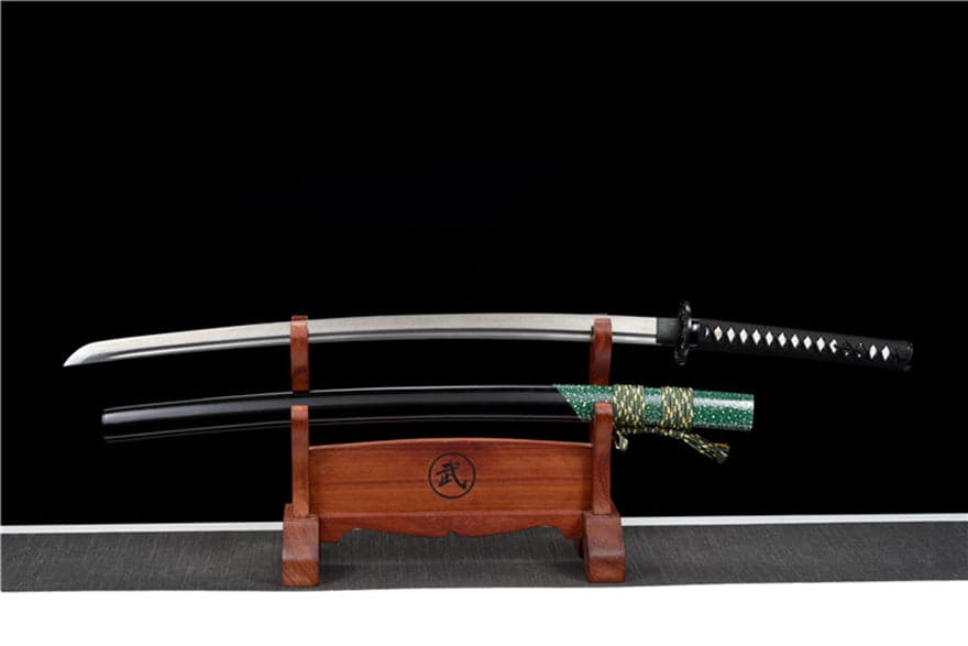 Hand Forged Japanese Samurai Katana Phantom Pattern Steel Full Tang - Tophatter Daily Deals