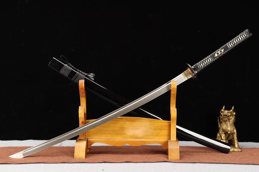 Hand Forged Japanese Samurai Katana Pluto T8 carbon tool steel Folding forging - Tophatter Daily Deals
