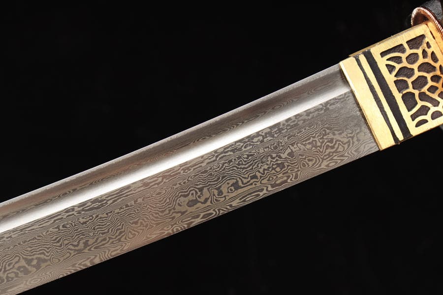 Hand Forged Japanese Samurai Katana Pluto T8 carbon tool steel Folding forging - Tophatter Daily Deals