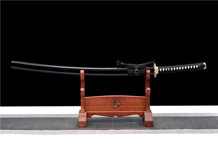 Hand Forged Japanese Samurai Katana Rose High Manganese Steel Purple Blade - Tophatter Daily Deals