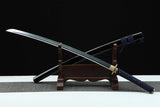 Hand Forged Japanese Samurai Katana Skeleton Specialty steel Turns the soil to burn blade fine grinding - Tophatter Daily Deals
