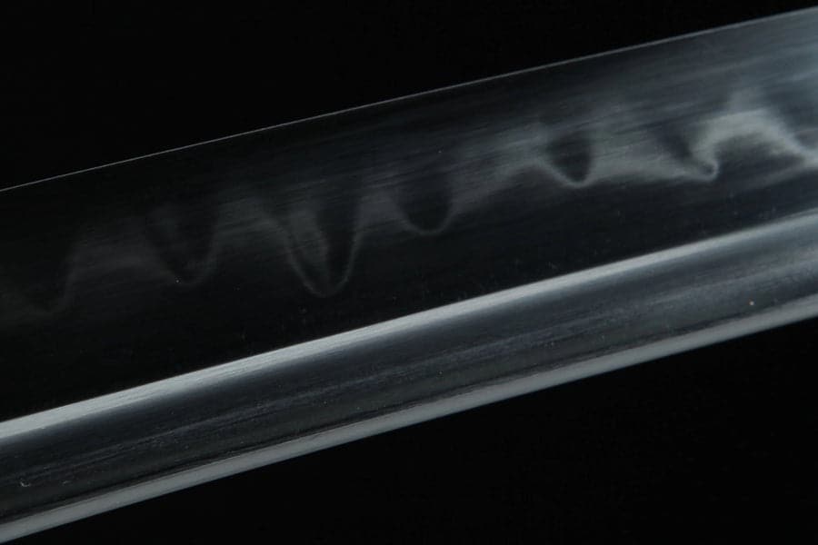 Hand Forged Japanese Samurai Katana Skeleton Specialty steel Turns the soil to burn blade fine grinding - Tophatter Daily Deals