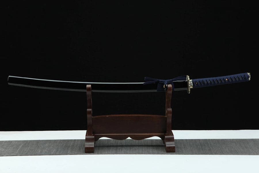 Hand Forged Japanese Samurai Katana Skeleton Specialty steel Turns the soil to burn blade fine grinding - Tophatter Daily Deals