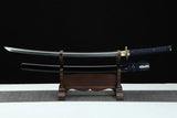 Hand Forged Japanese Samurai Katana Skeleton Specialty steel Turns the soil to burn blade fine grinding - Tophatter Daily Deals
