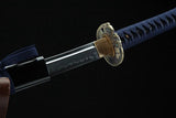 Hand Forged Japanese Samurai Katana Skeleton Specialty steel Turns the soil to burn blade fine grinding - Tophatter Daily Deals