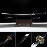 Hand Forged Japanese Samurai Katana Skeleton Specialty steel Turns the soil to burn blade fine grinding - Tophatter Daily Deals