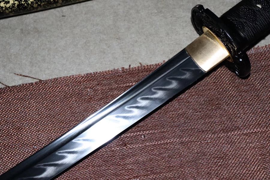 Hand Forged Japanese Samurai Katana Skywatch Special baking blade Full Tang - Tophatter Daily Deals