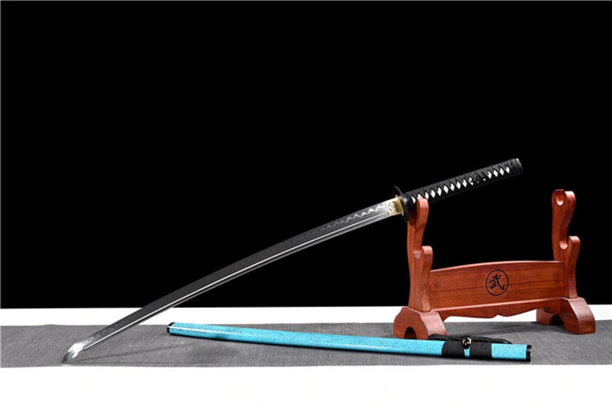 Hand Forged Japanese Samurai Katana Snowland T10 Carbon steel Mirror grinding Full Tang - Tophatter Daily Deals