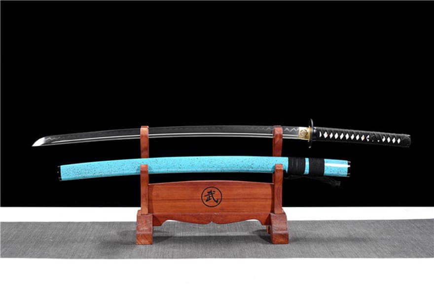Hand Forged Japanese Samurai Katana Snowland T10 Carbon steel Mirror grinding Full Tang - Tophatter Daily Deals