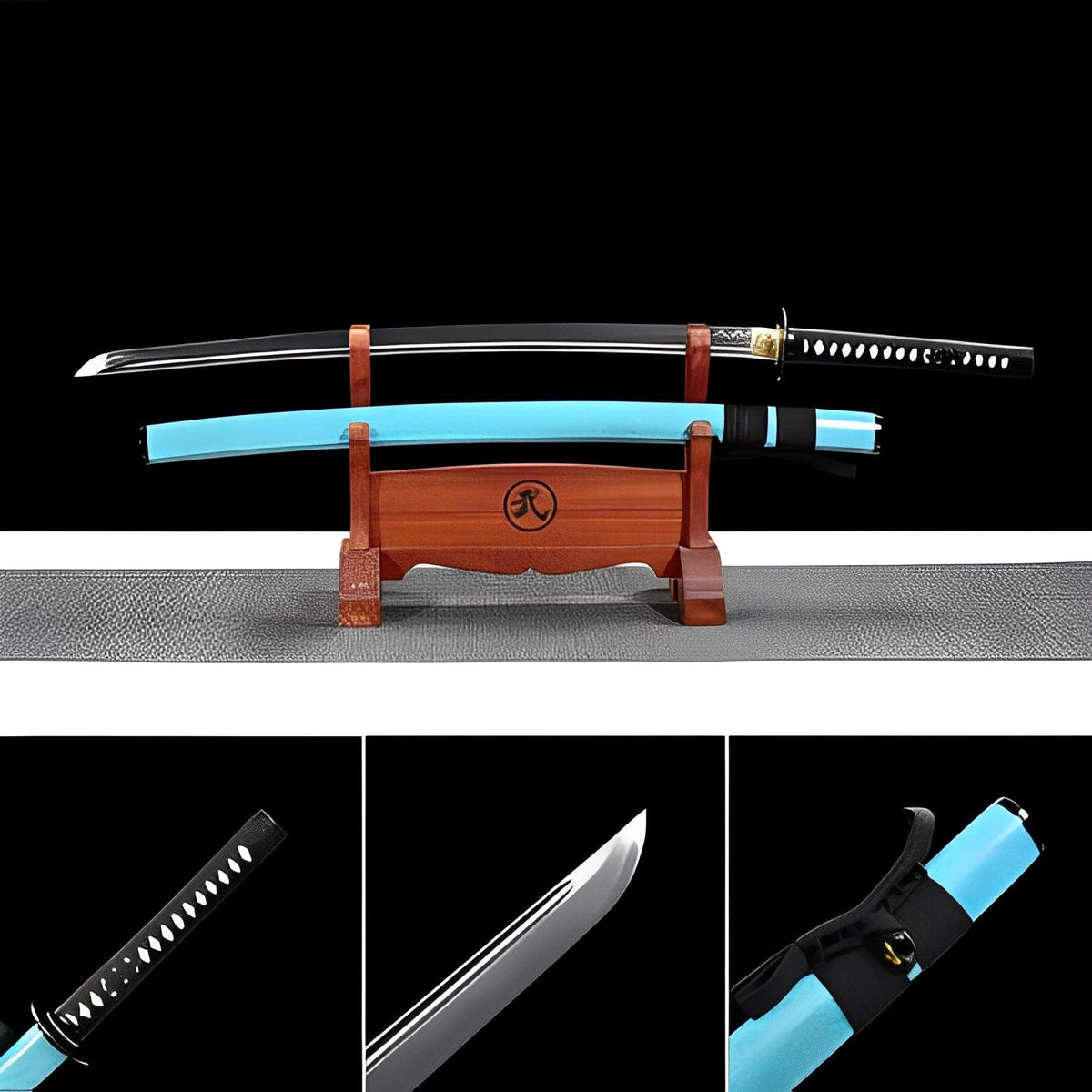 Hand Forged Japanese Samurai Katana Snowland T10 Carbon steel Mirror grinding Full Tang - Tophatter Daily Deals