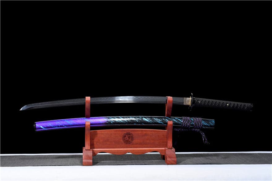 Hand Forged Japanese Samurai Katana Soul Hunters Awakening T10 Full Tang - Tophatter Daily Deals