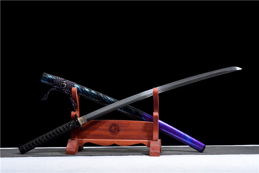 Hand Forged Japanese Samurai Katana Soul Hunters Awakening T10 Full Tang - Tophatter Daily Deals