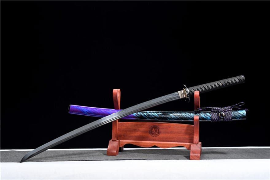 Hand Forged Japanese Samurai Katana Soul Hunters Awakening T10 Full Tang - Tophatter Daily Deals