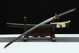 Hand Forged Japanese Samurai Katana T10 Real Yokote Pure copper gilt silver - Tophatter Daily Deals