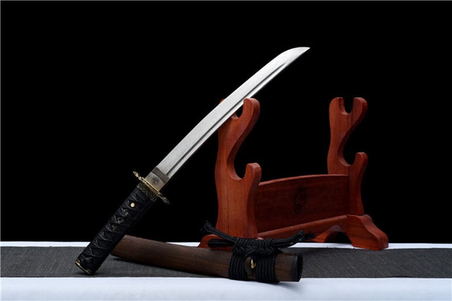 Hand Forged Japanese Short knife Imperial Soul Pattern Steel - Tophatter Daily Deals