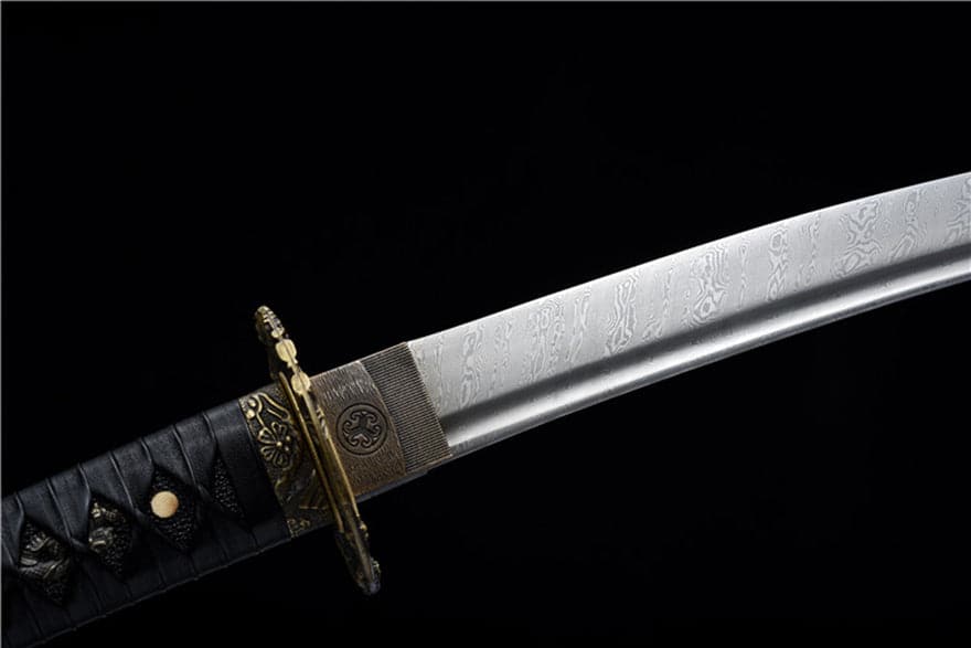 Hand Forged Japanese Short knife Imperial Soul Pattern Steel - Tophatter Daily Deals