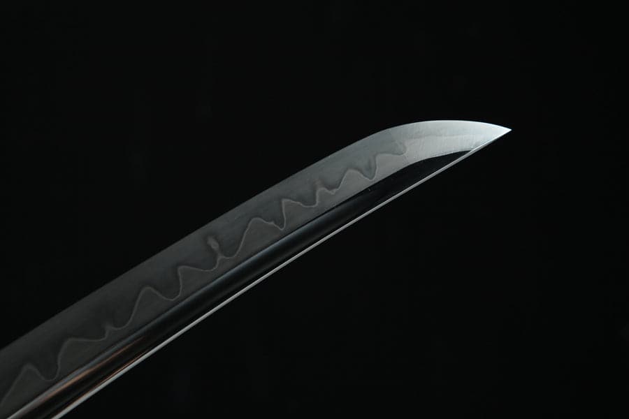 Hand Forged Japanese Tanto Darkness Short Sword 1095 Carbon steel - Tophatter Daily Deals