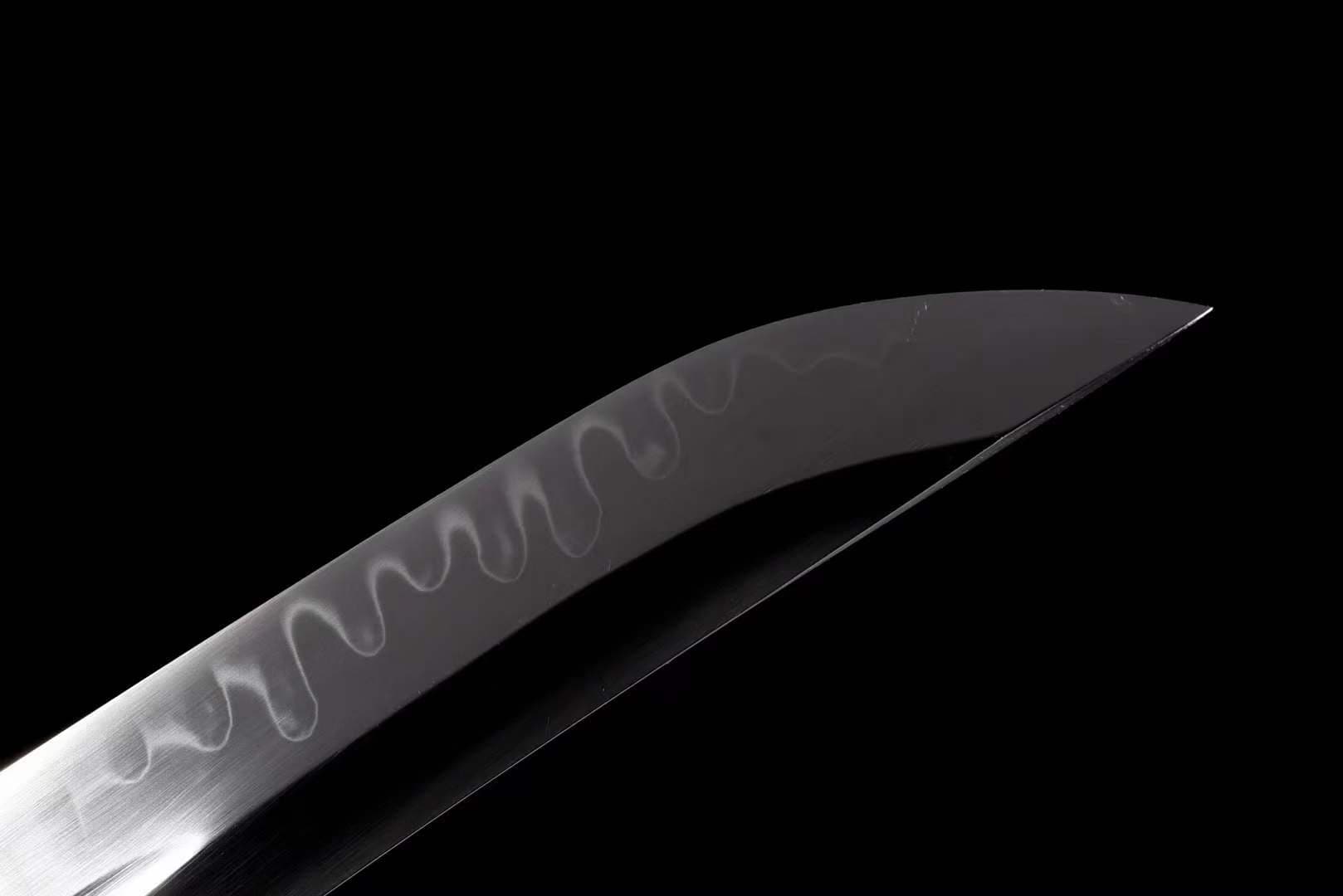 Hand Forged Japanese Tanto Naruto Short Sword T10 Turns the soil to burn blade - Tophatter Daily Deals
