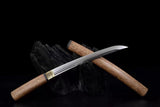 Hand Forged Japanese Tanto T10 Carbon steel Rosewood - Tophatter Daily Deals