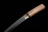Hand Forged Japanese Tanto T10 Carbon steel Rosewood - Tophatter Daily Deals