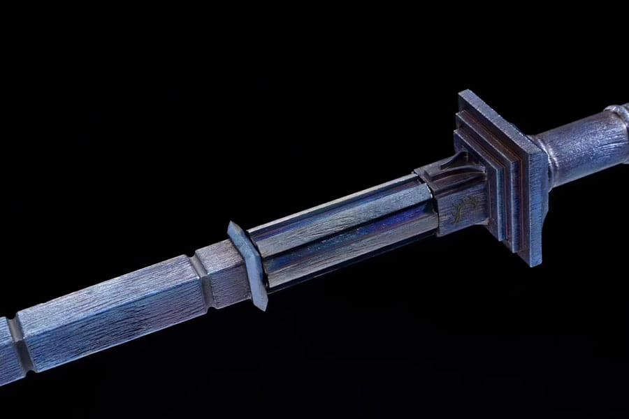 Hand Forged Titanium alloy Collector's Edition Sword breaker - Tophatter Daily Deals