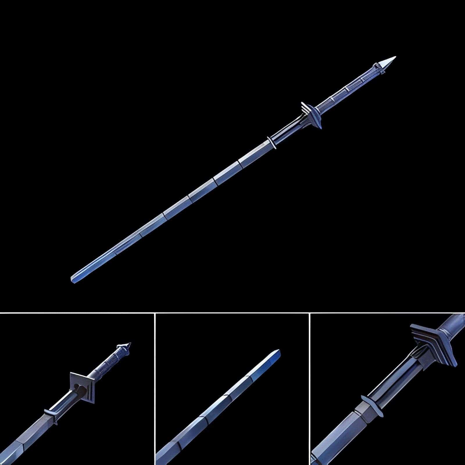Hand Forged Titanium alloy Collector's Edition Sword breaker - Tophatter Daily Deals