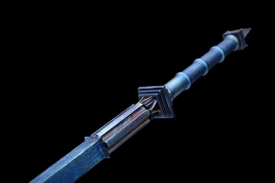 Hand Forged Titanium alloy Medium Sword breaker - Tophatter Daily Deals