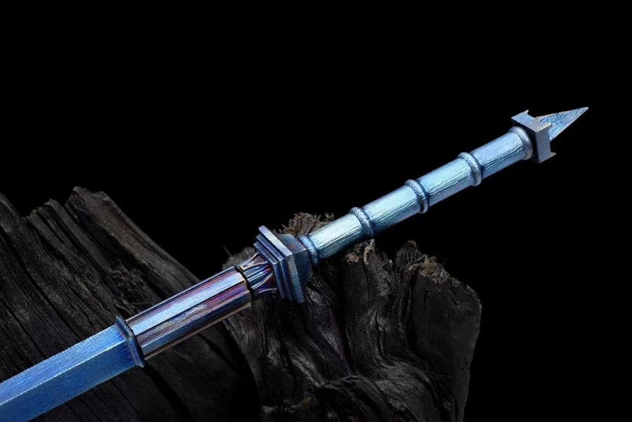 Hand Forged Titanium alloy Medium Sword breaker - Tophatter Daily Deals