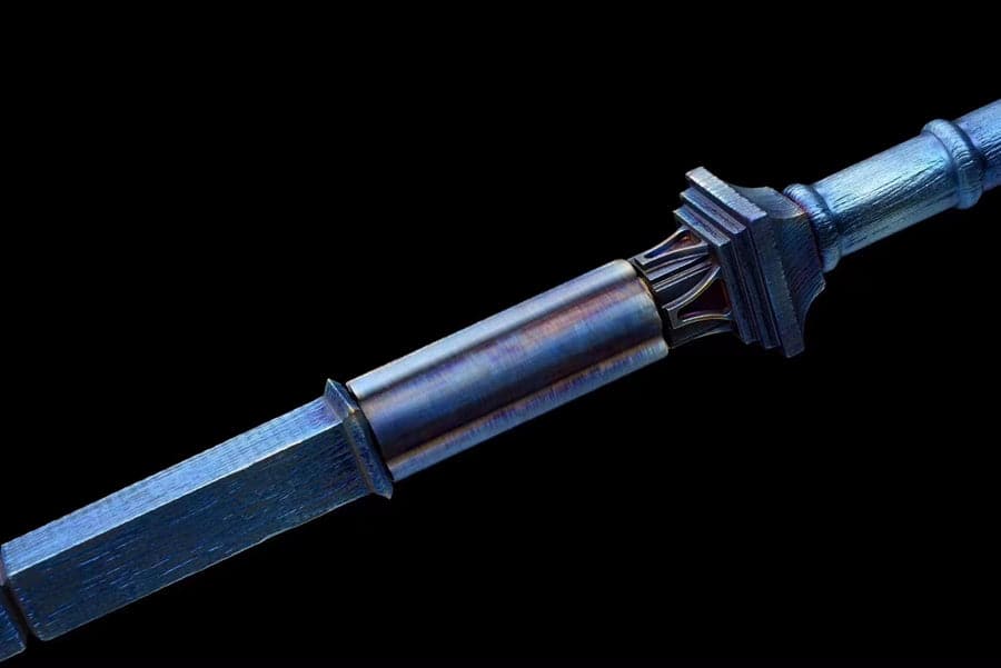 Hand Forged Titanium alloy Medium Sword breaker - Tophatter Daily Deals