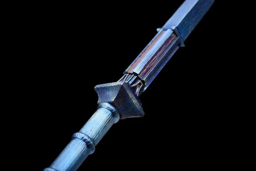 Hand Forged Titanium alloy Medium Sword breaker - Tophatter Daily Deals