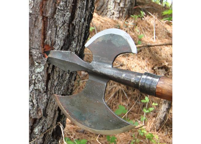 Hand Forged Viking Invasion Battle Axe historical period - Tophatter Daily Deals