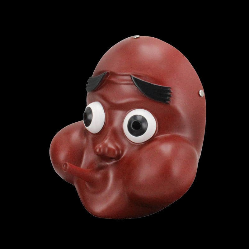 Hand-Made Anime Demon Slayer: Kimetsu no Yaiba Kamado Tanjirou Resin Mask - Tophatter Daily Deals