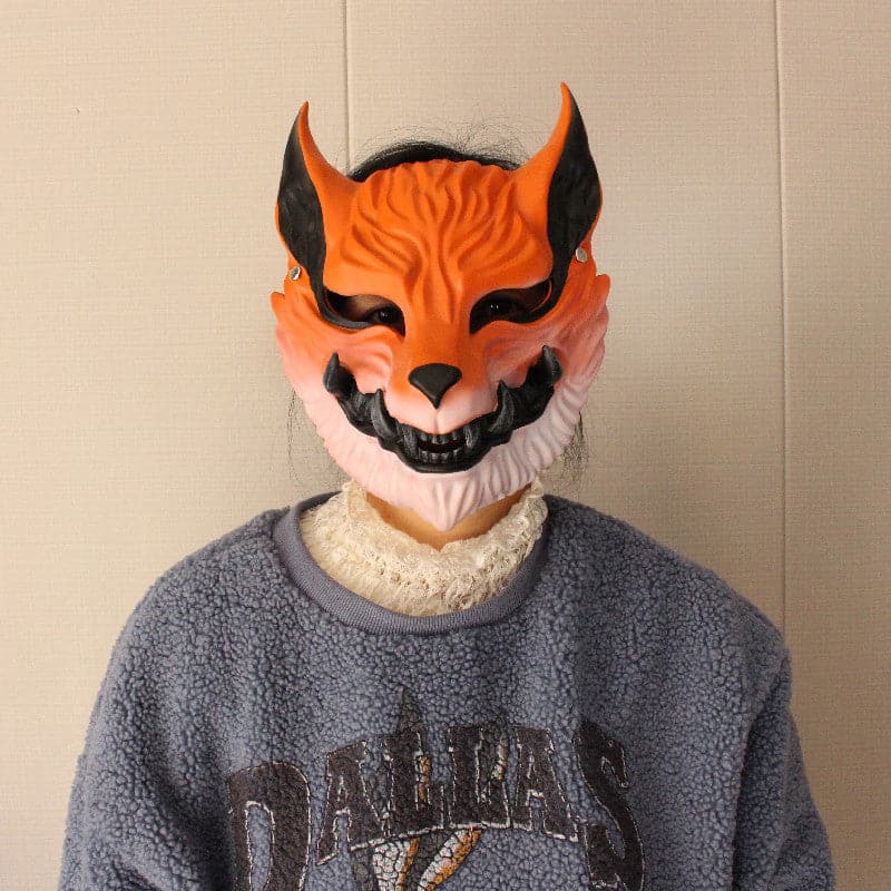 Hand-Made Anime Naruto Kurama Resin Mask - Tophatter Daily Deals
